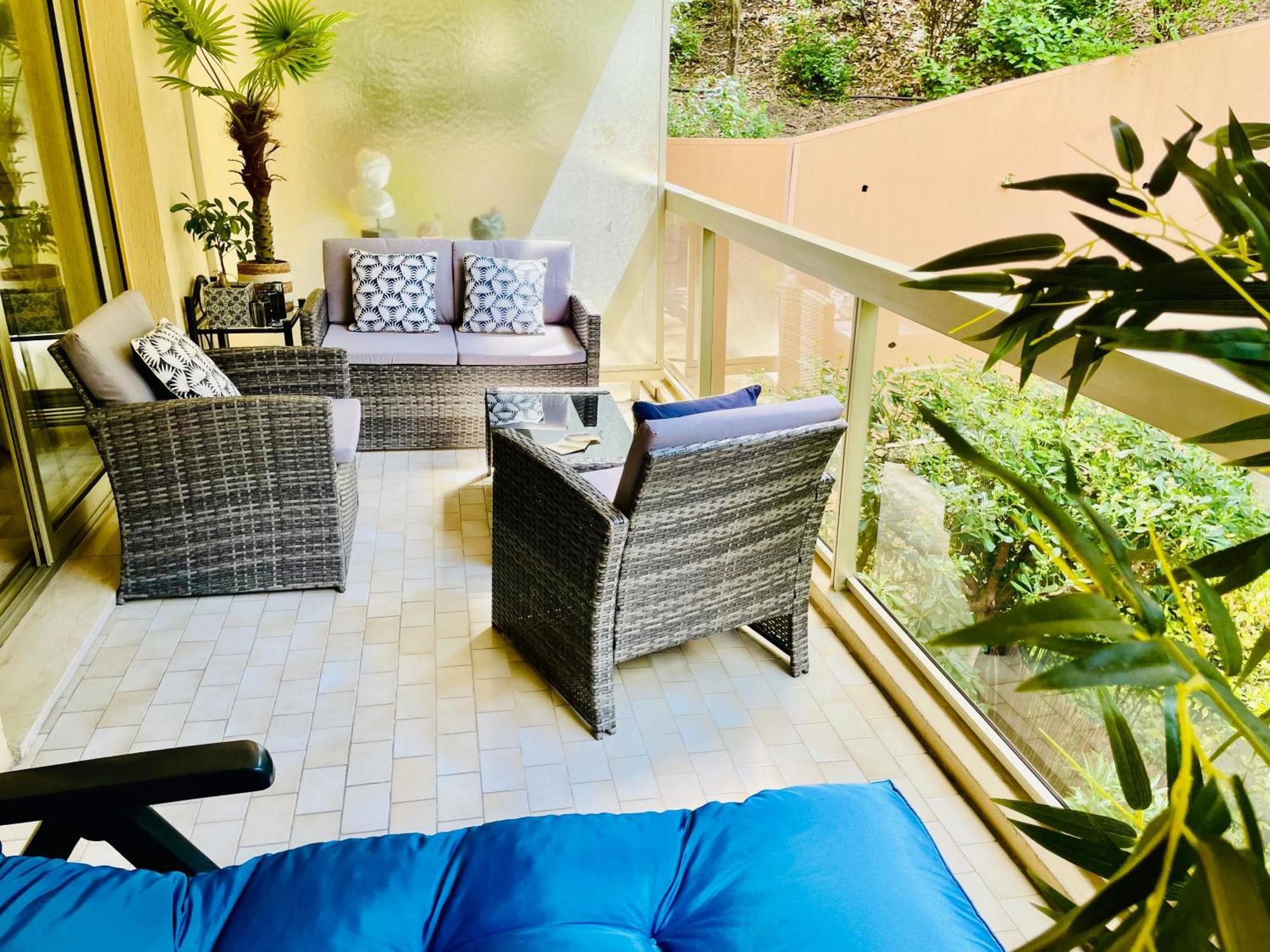 Studio Grande Terrasse A 5 Min De La Mer Nice Ngoại thất bức ảnh
