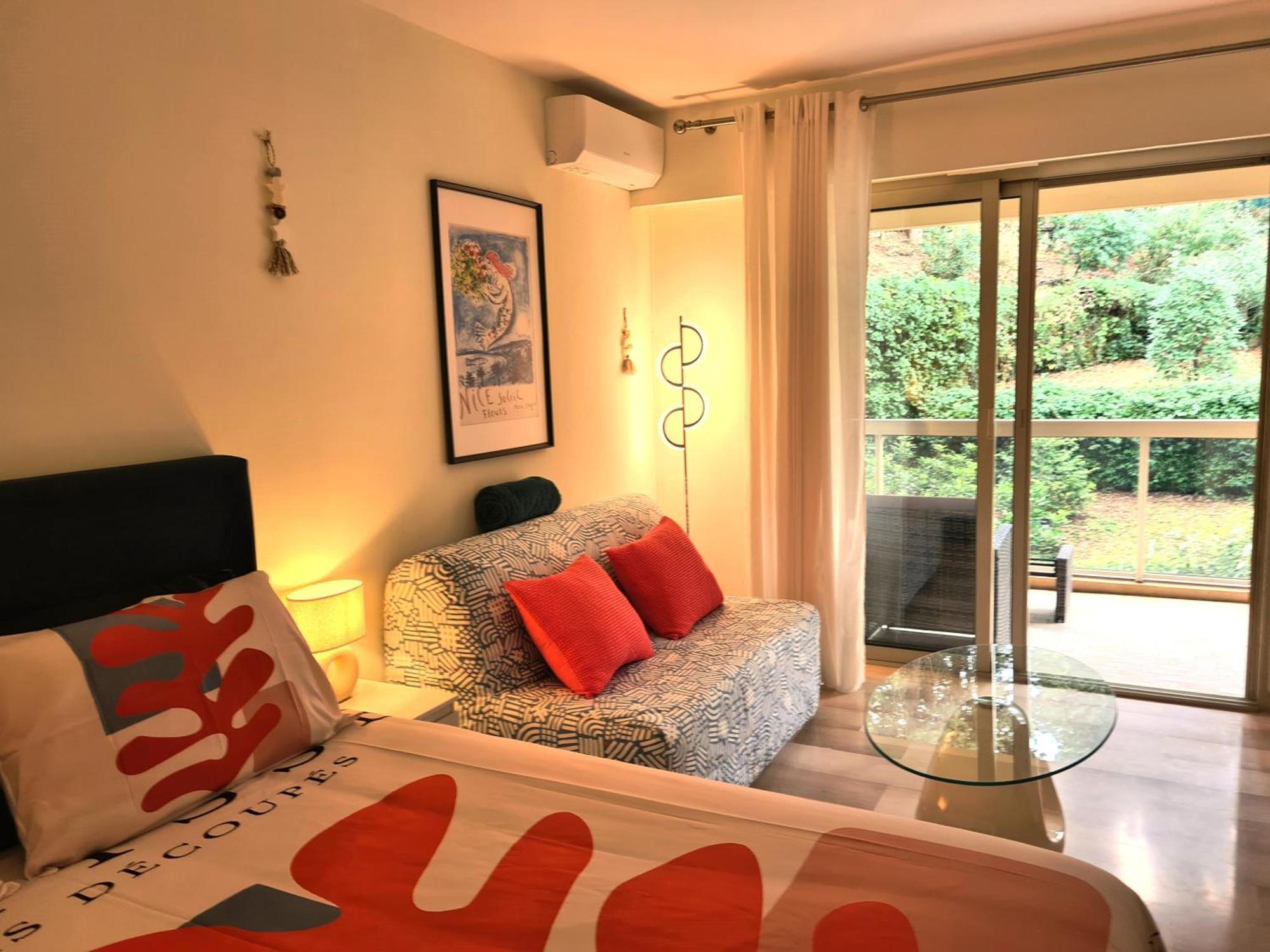 Studio Grande Terrasse A 5 Min De La Mer Nice Ngoại thất bức ảnh